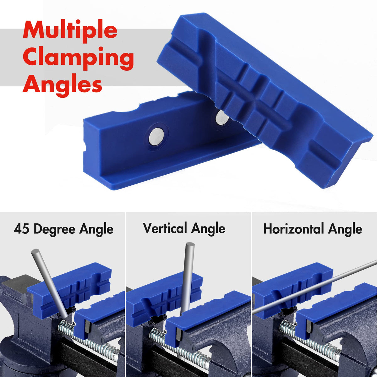 WORKPRO TPU protective jaw covers highlight impact resistance