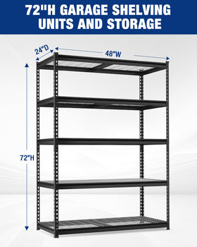 WORKPRO two standalone racks option provides flexible placement in closets or kitchens.