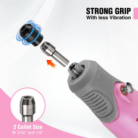 WORKPRO ventilated housing helps dissipate heat and extend tool life