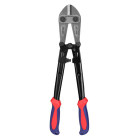 WORKPRO W017004A bolt cutter jaws in action for precise cuts on tough metals