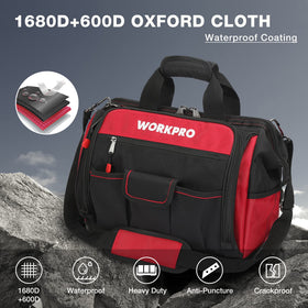 WORKPRO waterproof rubber base protects tools on wet surfaces