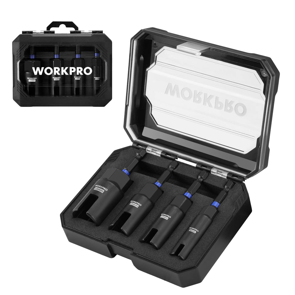 WORKPRO Wing Nut Driver 9mm: quick tightening for wing nuts.