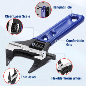 WORKPRO compact design fits in pockets for on-the-go tasks