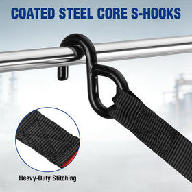 WORKPRO zinc-plated carbon steel ratchet ensures rust resistance.