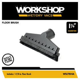 WS17814A 10-inch floor brush covers wide surfaces quickly