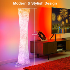 World Win color-changing RGB lamp creates vibrant ambiance for parties and movies