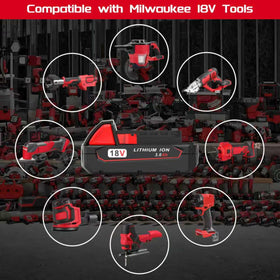 Worthmah battery pack in use powering a cordless tool with steady output