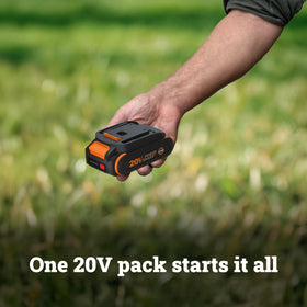 WORX 18 gauge nailer drives up to 2-1/8 inches into hardwood.