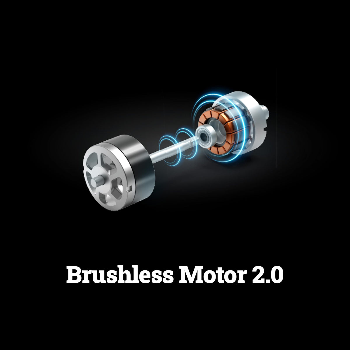 WORX Hydroshot brushless motor-2.0 delivers longer runtime for tasks.