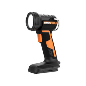 WORX Nitro 20V LED work light with pivoting head for versatile illumination