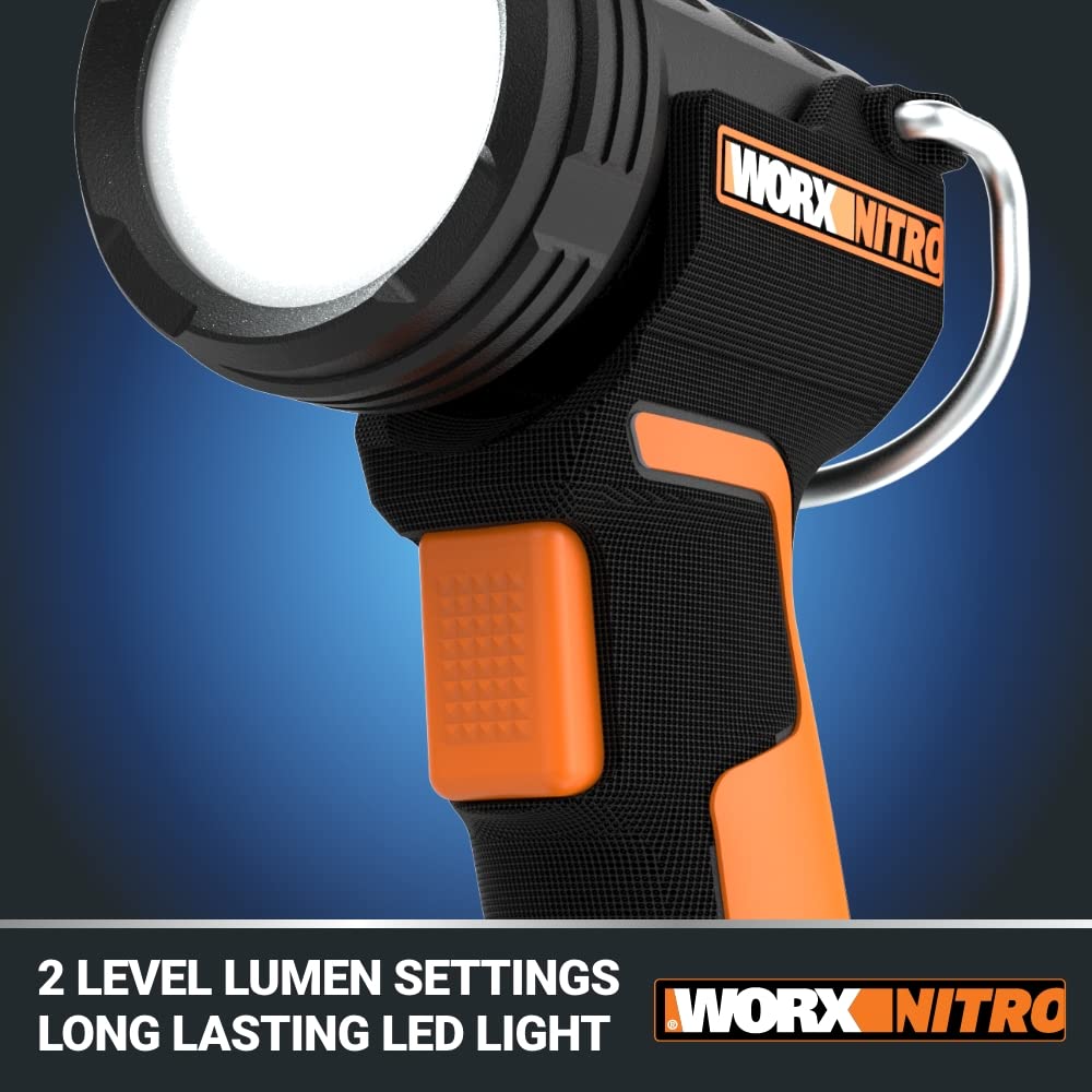 WORX Nitro 20V LED work light lighting under a cabinet
