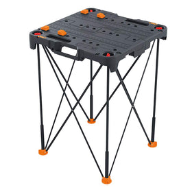 WORX Sidekick folded compact state for easy transport.