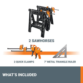 PowerShare compatibility lets you grow your Worx toolkit with shared batteries