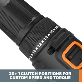 Inner view of WX108L with all-metal gears for durable performance.