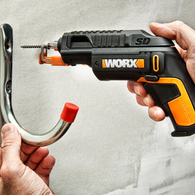 WORX WX255L ergonomic compact design fits in tight spaces