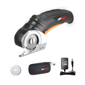 Worx ZipSnip cordless electric scissors in action for quick DIY cuts.