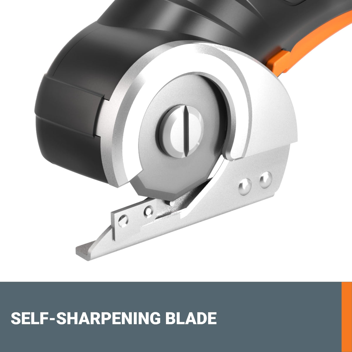 Worx ZipSnip cuts materials up to ¼ inch thick with ease.