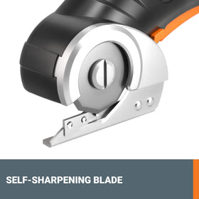 Worx ZipSnip cuts materials up to ¼ inch thick with ease.