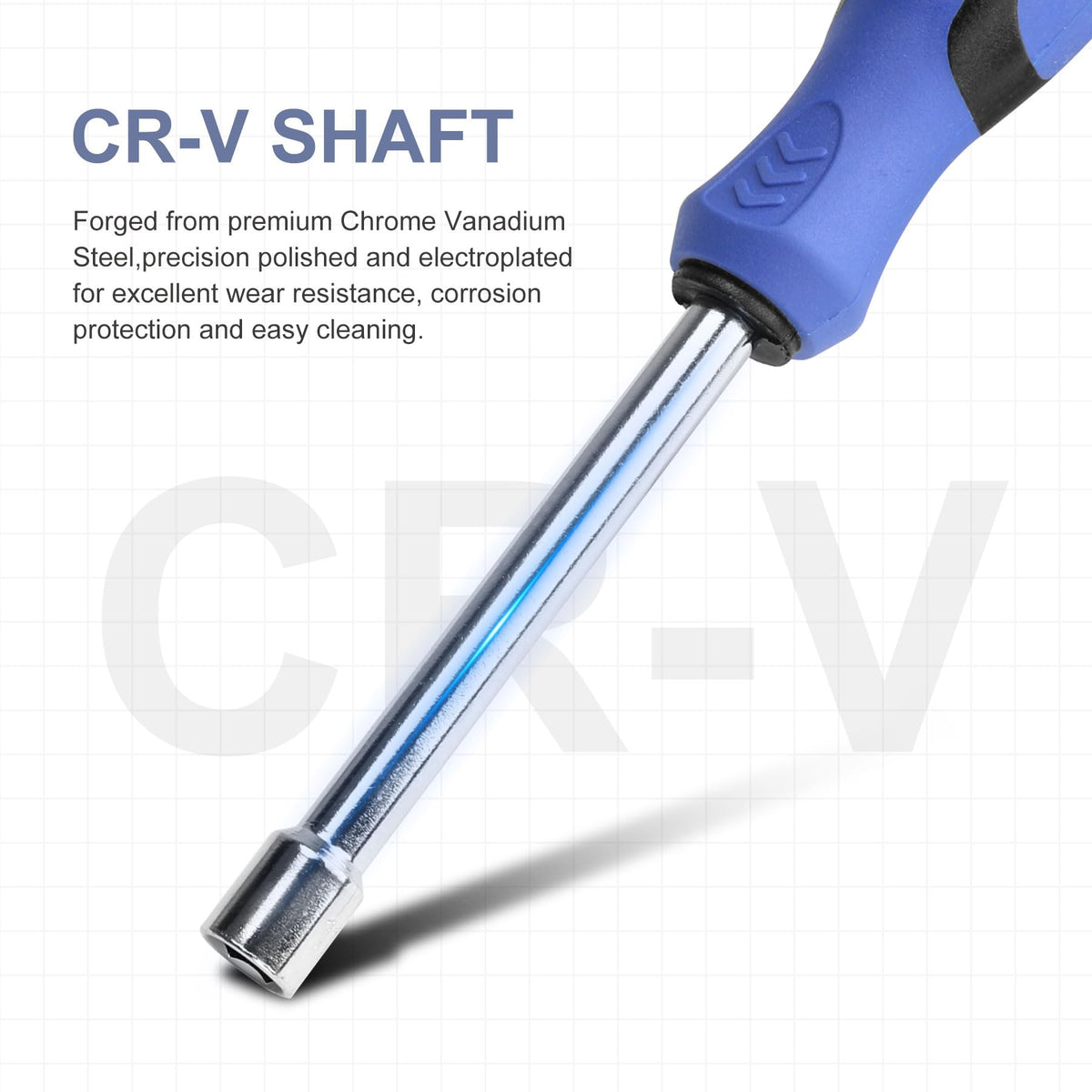 WOTAHI 5-16 hex-tip nut driver designed for easy bolt access.
