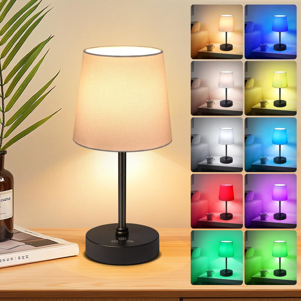 Wowag cordless table lamp with compact design for portable lighting