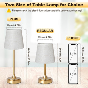 Wowag fabric shade delivers flicker-free, warm illumination.