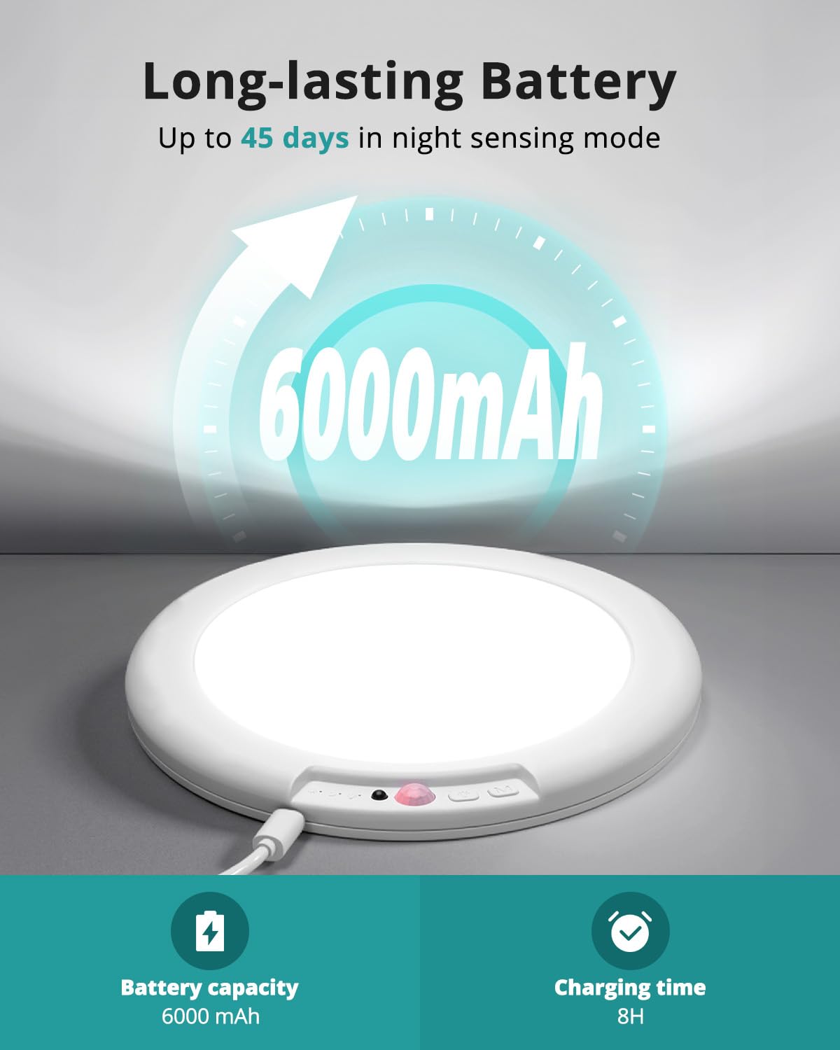 wowatt shower light with remote control offering easy brightness and color temperature tweaks.