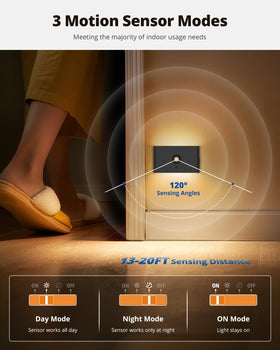 wowatt stair light with 3000K, 4000K, 6500K color options for any mood