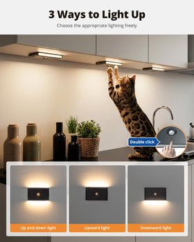 wowatt motion sensor stair light activates at night for safety