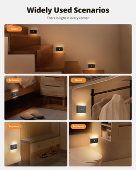 wowatt soft illumination on stairs for gentle visibility