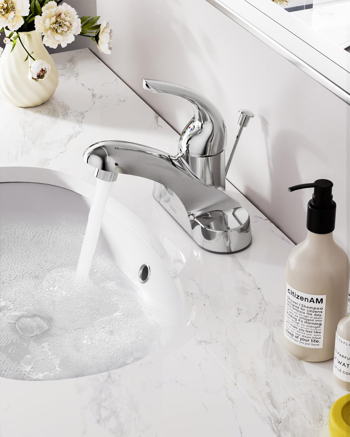 WOWOW 1-handle operation for smooth temperature control in daily use