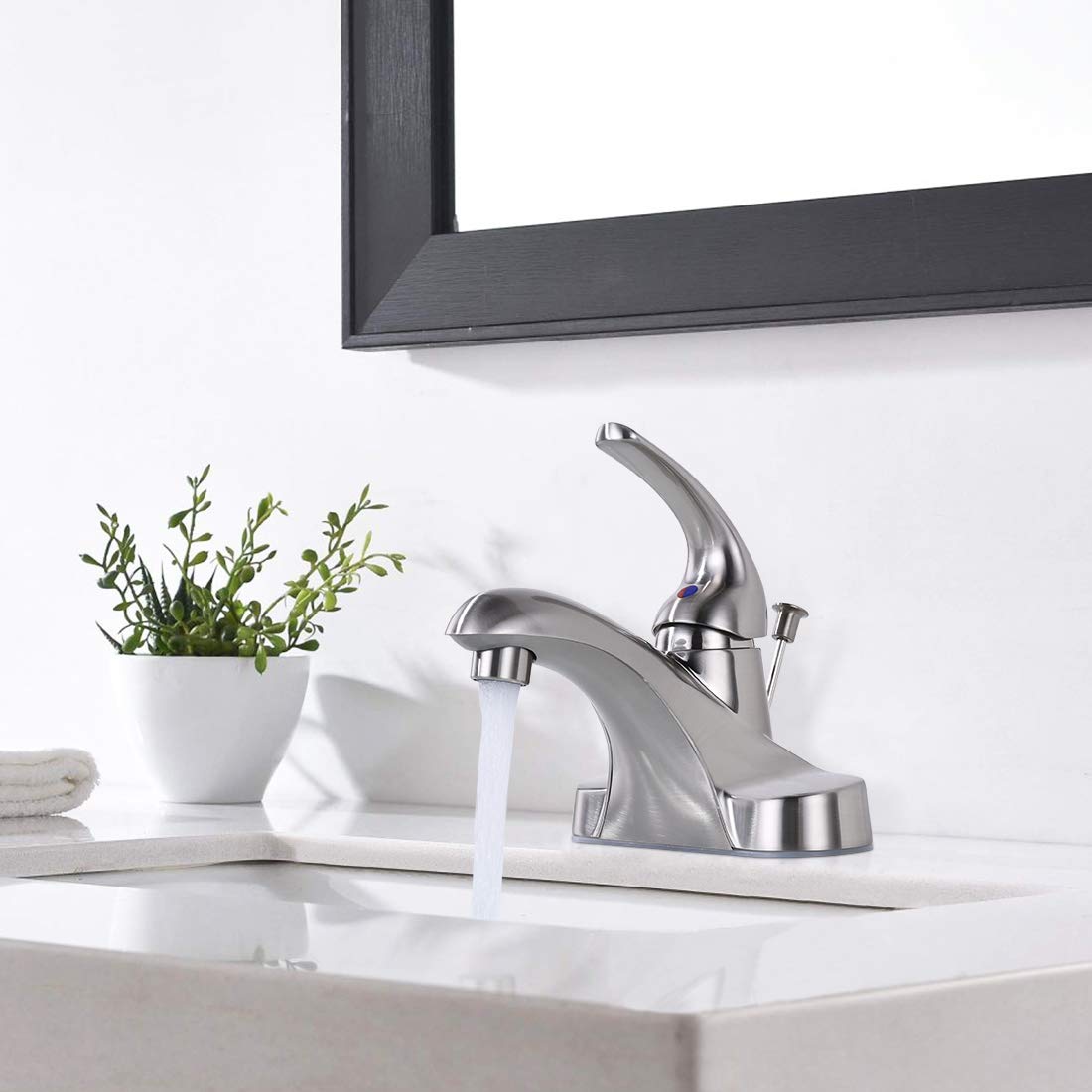 WOWOW lift rod drain enables neat sink draining after washing