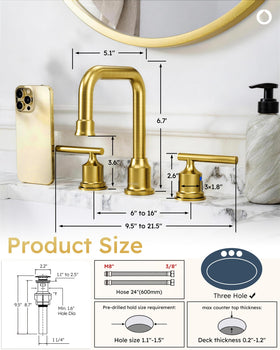 WOWOW included supply lines simplify DIY installation, saving time and costs