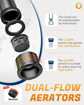 WOWOW Y-shaped quick-connect hoses simplify installation and reduce tools.