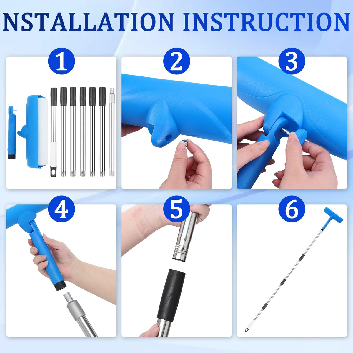 Woxnoc ideal for ceilings and walls, indoor and outdoor projects