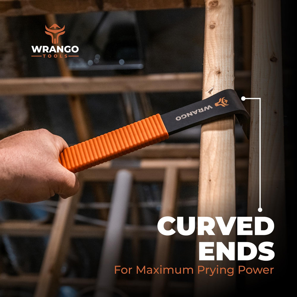 Wrango Tools teardrop nail puller helps extract nails in tight spaces.