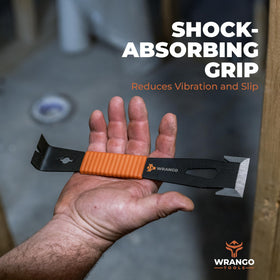 Wrango Tools shock-absorbing grip for comfortable, all-day use