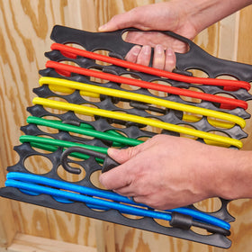 Wrap-It Storage Bungee Buddy stored-cords-ready keeps cords accessible when you work.