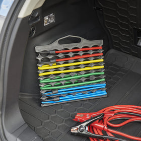 Wrap-It Storage Bungee Buddy tarp-clips-storage organizes accessories for quick projects.