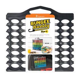 Wrap-It Storage Bungee Buddy two-pack keeps cords organized and easy to grab.