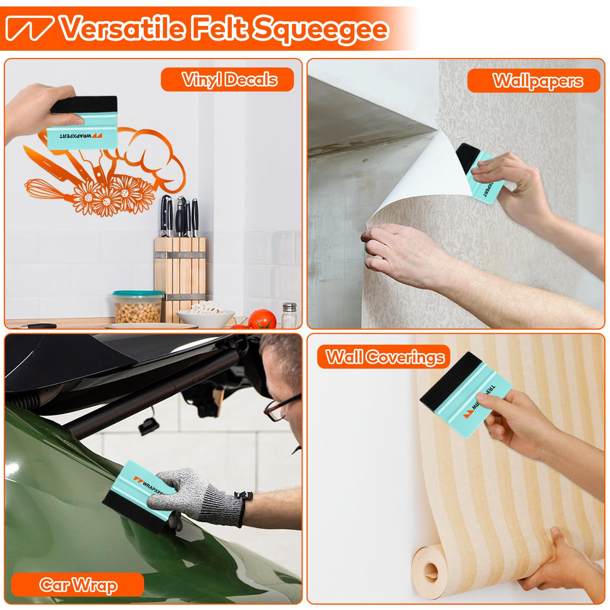 WRAPXPERT complete kit helps you finish walls neatly and confidently.