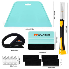 WRAPXPERT versatile tool for vinyl, wallpaper, and trim projects.