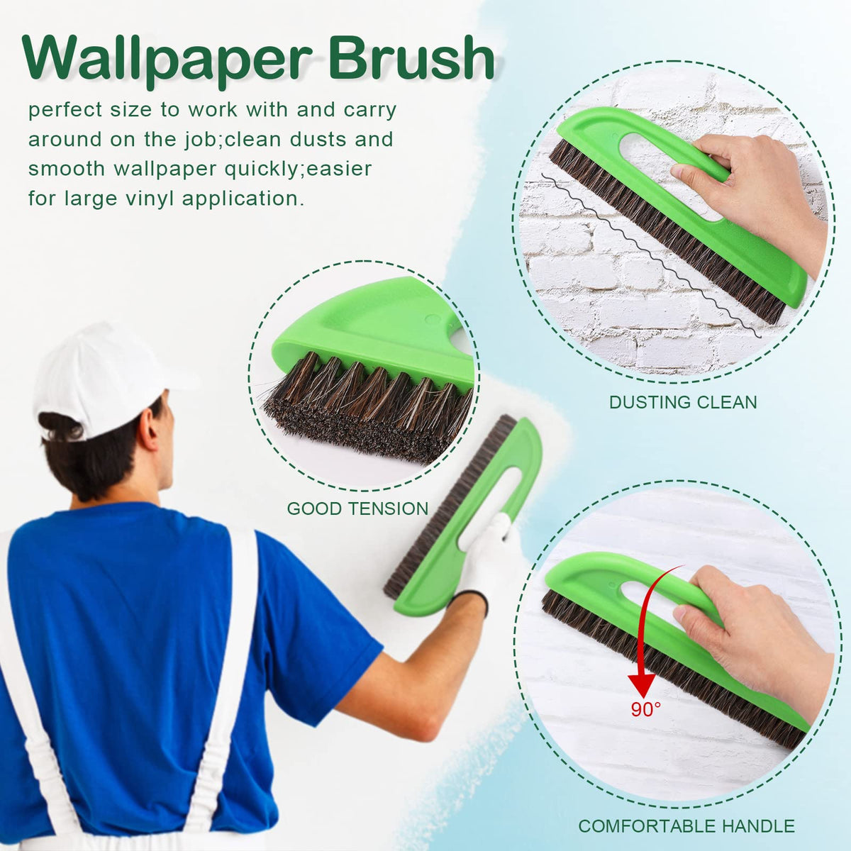 WRAPXPERT seam roller for clean seams and precise edges during wallpaper and vinyl projects.