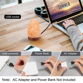 Compact night light ideal for a bedroom or desk