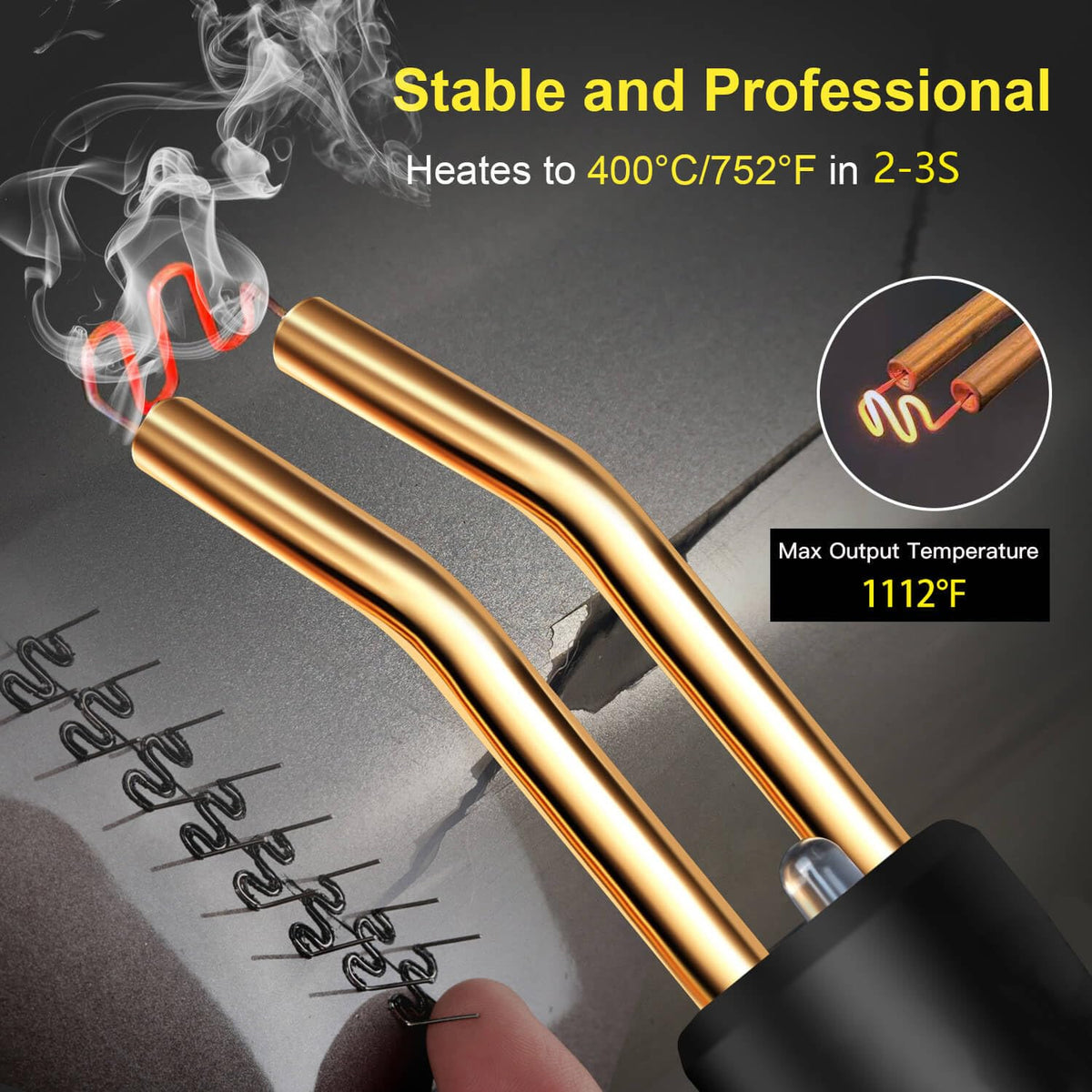 WRDLOSY 10-piece sandpaper kit for smooth weld finishing