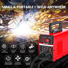 WRDLOSY mini welder on bench demonstrates stable setup for home repairs