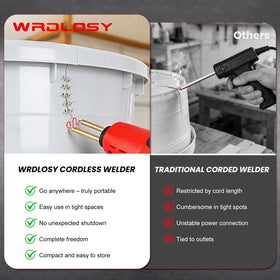 WRDLOSY staple types for flat and curved repairs