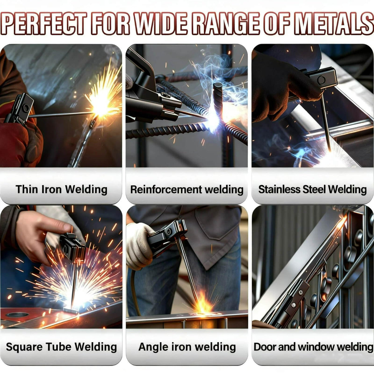 WRDLOSY material versatility for mild to stainless steel applications