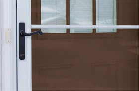 Wright Products Bayfield night latch with no lock-out prevents accidental lockouts.