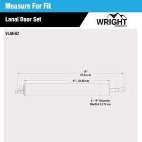 Wright Products Lanai hold-open washer: convenient door position for busy entrances.