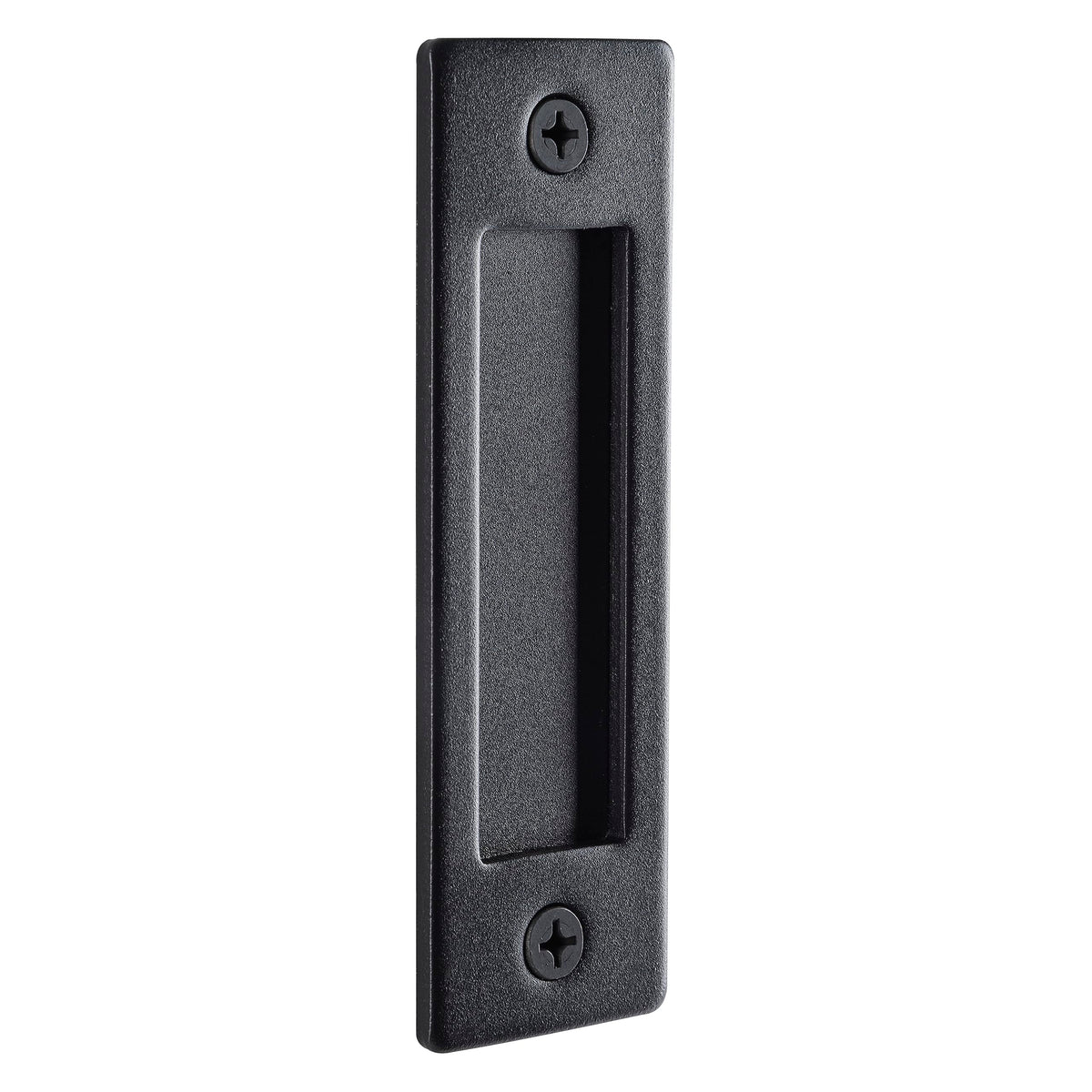 Wright Products modern barn door look complements existing decor